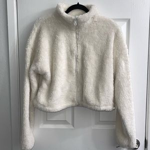 Aerie soft and fuzzy cropped sweater